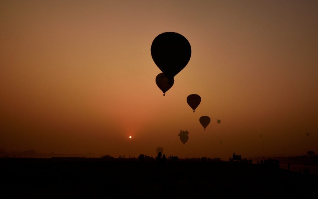 hot air ballooning in india