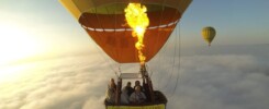 Flying in a Hot Air Balloon